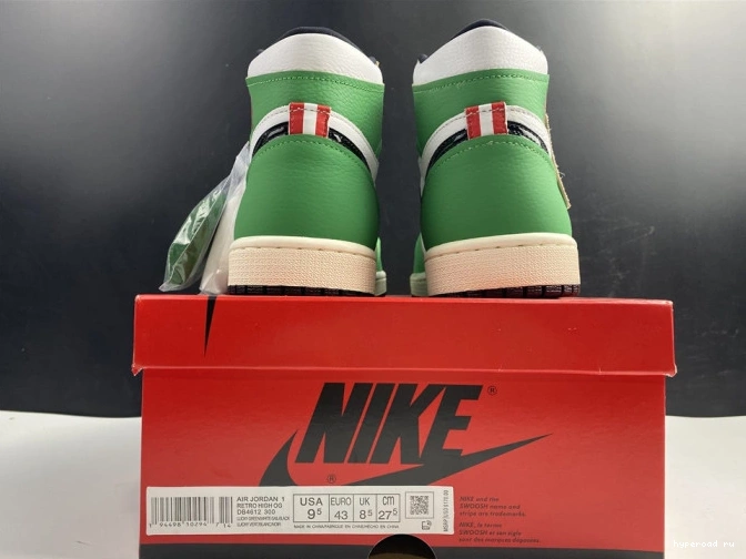 Lucky DB4612-300 Jordan Retro Green 1 Air High 1210